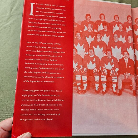 Team Canada 1972 As Told By The Players with Andrew Podnieks Hardcover - Picture 3 of 12